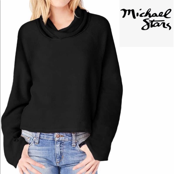 Michael Stars Tops - Michael Stars Reversible Raglan Sleeve Sweatshirt